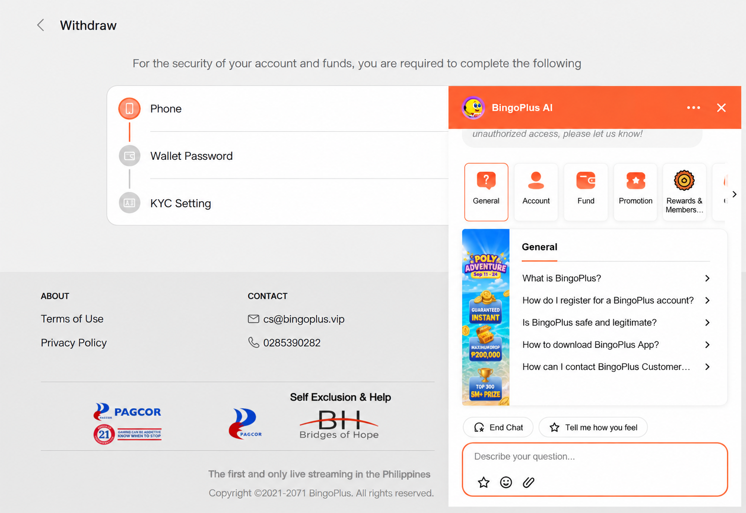 BingoPlus Review